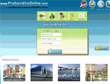 Tablet Screenshot of prabandhaonline.com